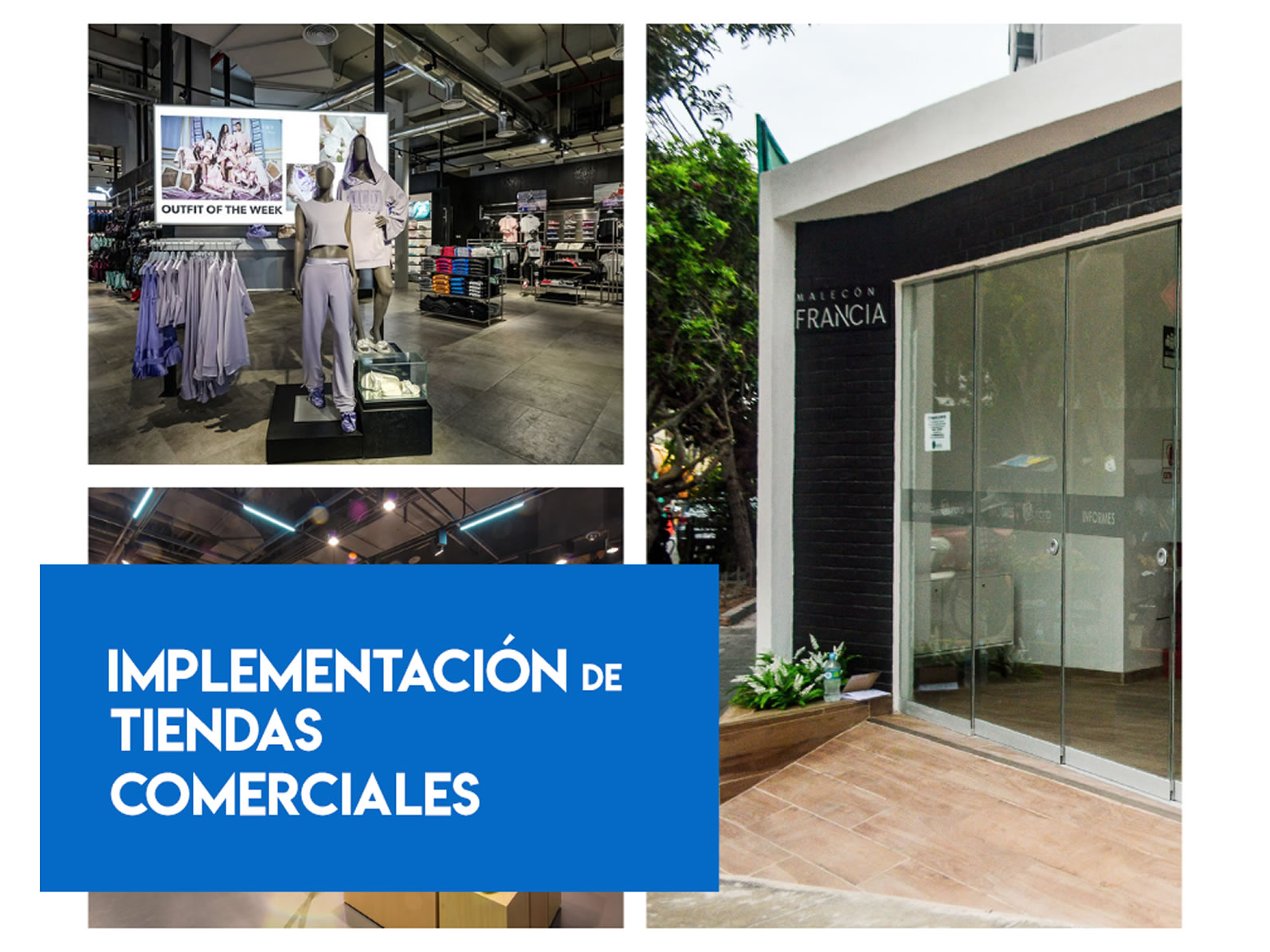 Implementación de tiendas Comerciales